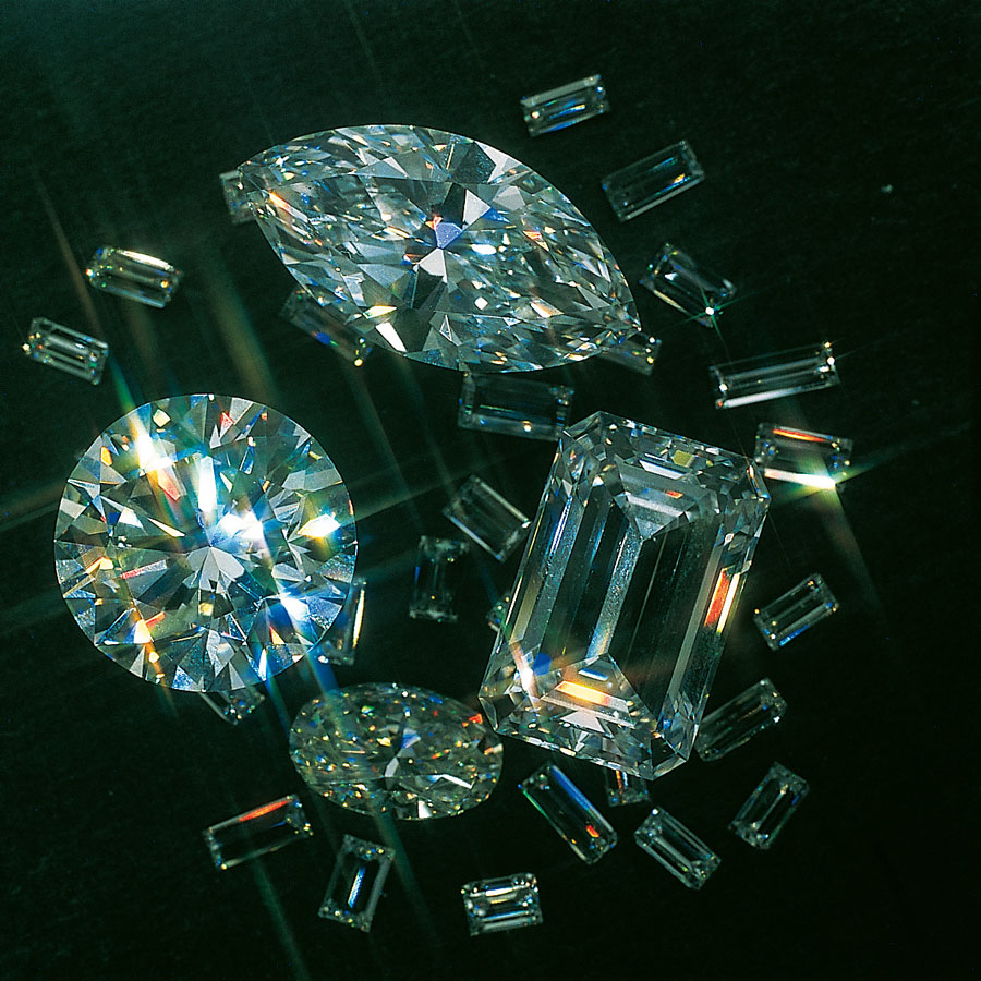 Schliff und Form des Diamanten
